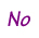 No, regresar